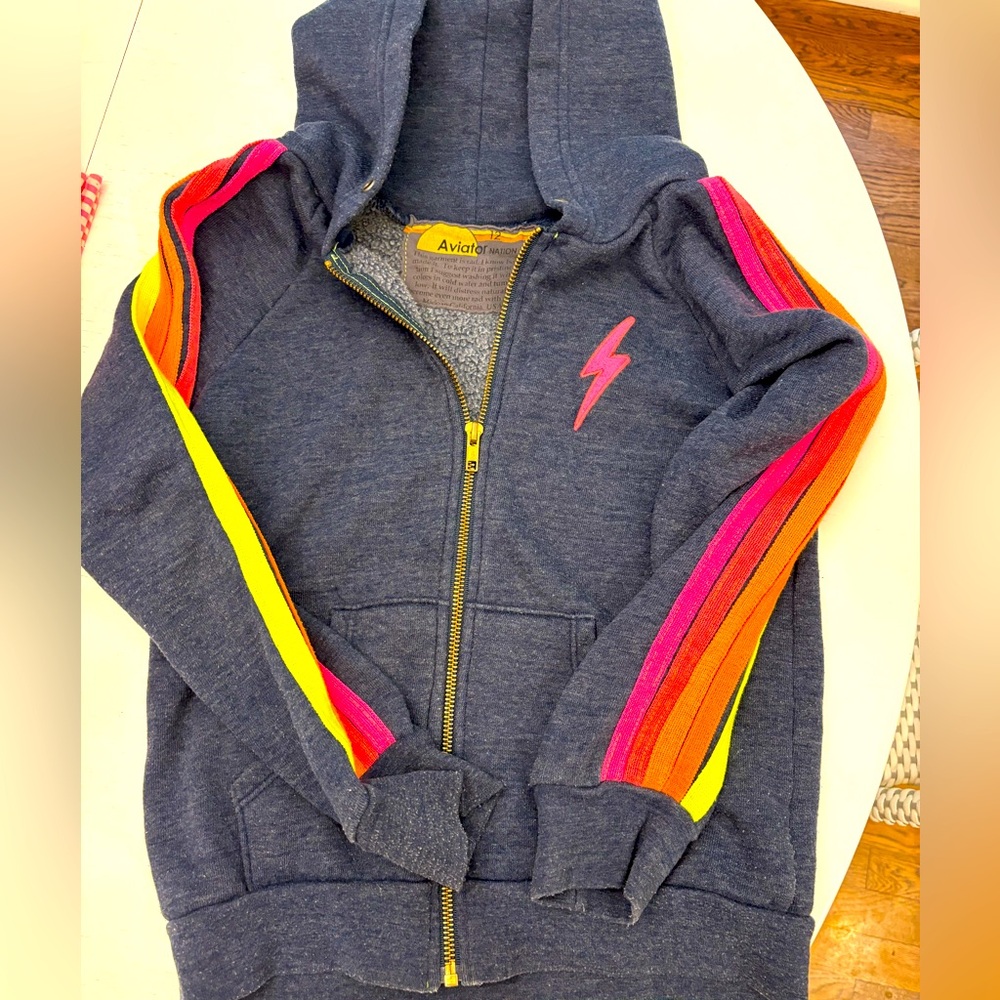 Kids Aviator Nation excellent condition sweatshirt size 12